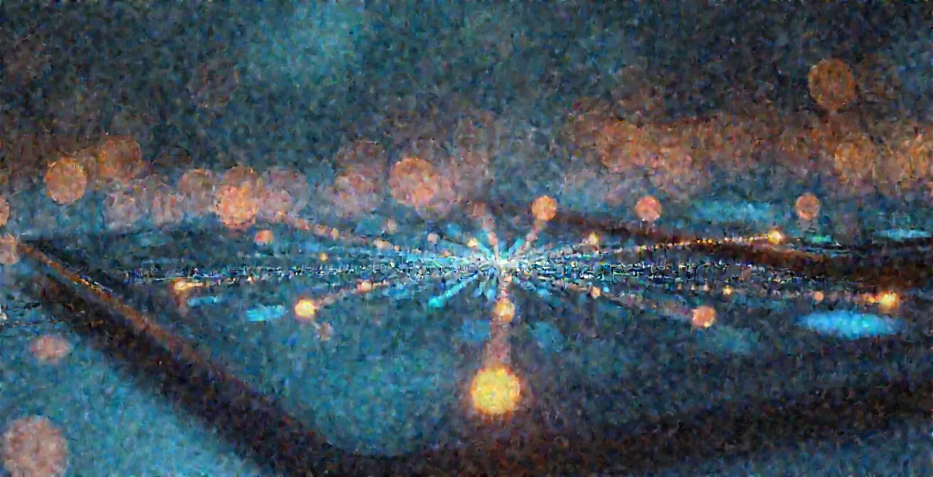 Visualisation d'un écosystème technologique connecté avec flux de données harmonieux